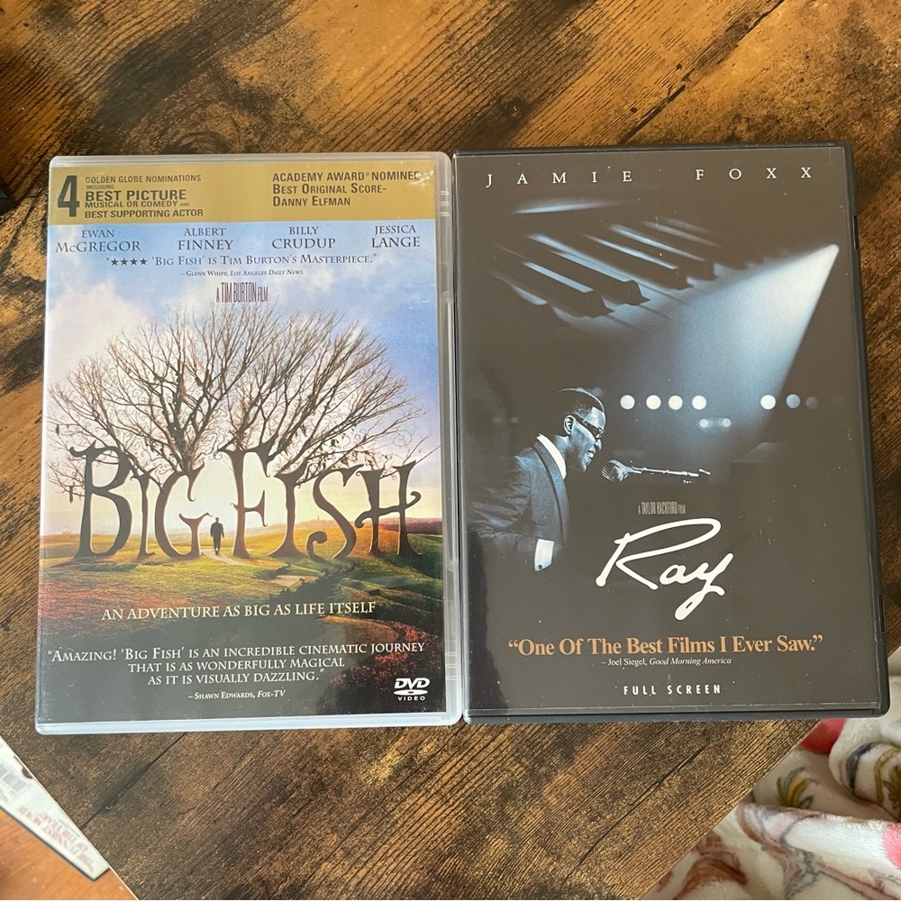 DRAMA DVD BUNDLE - Ray & Big Fish